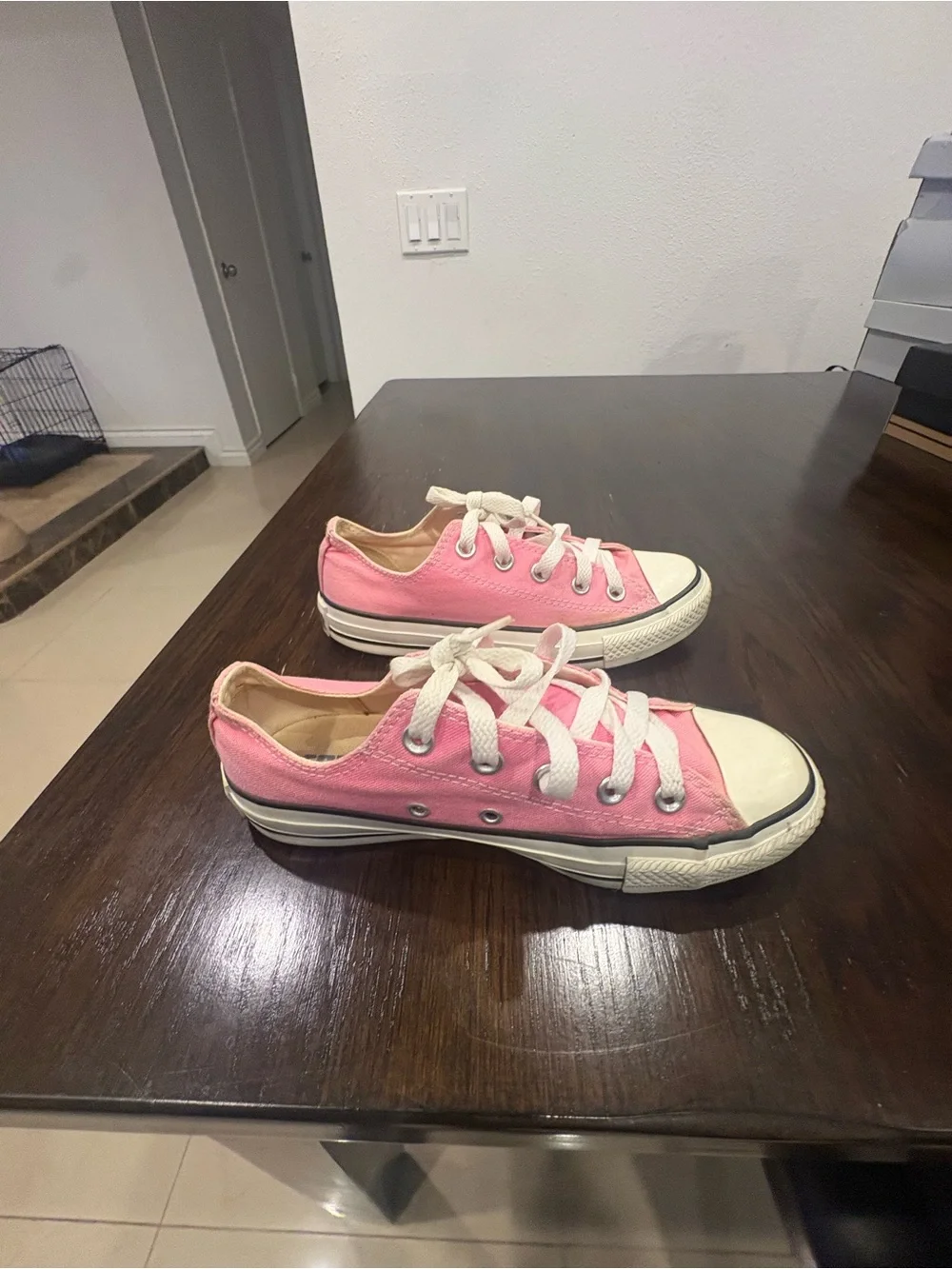 Converse Kids' Pink Low Top Sneakers